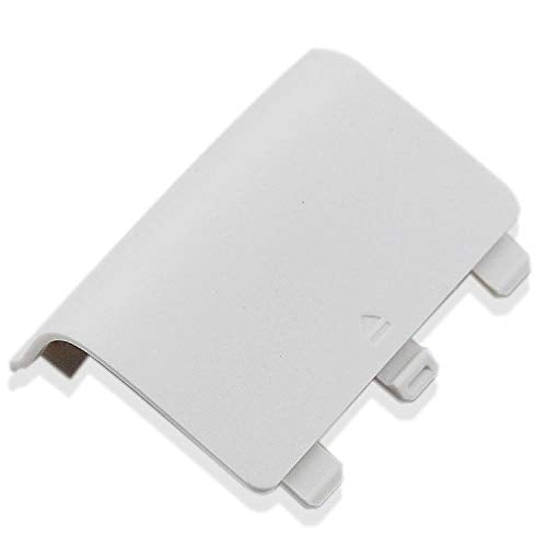 Battery Back Cover Lid Door Case for Xbox One Controller (White) - color: White