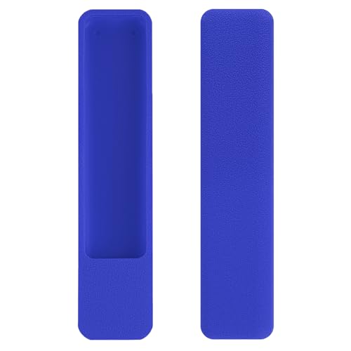 Protective Silicone Case for Sony RMF-TX600U RMF-TX500U Remote Control | Remote Cover for Sony MF-TX500E RMF-TX600E Smart TV Remote Sleeve Skin Waterproof, Anti-slip (Blue) - color: Blue