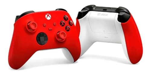 Xbox Wireless Gaming Controller (2025) – Pulse Red – Play on Xbox, Windows, Android, iOS, FireTV Sticks, Smart TVs, VR Headsets (Renewed)
