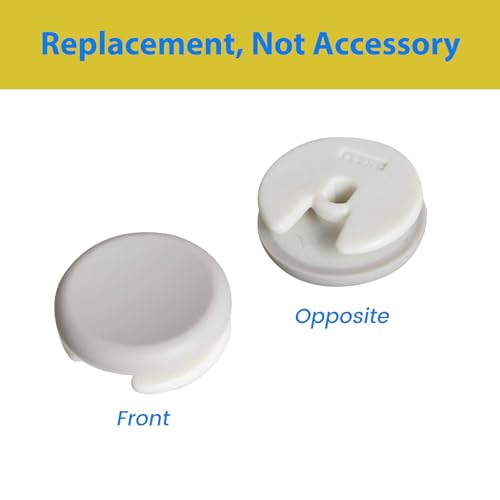 Timorn Analog Stick Cap Circle Pad Replacement 3D Joystick Cover for New 3DS / 3DS / 3DSLL / 3DSXL / 2DS Controller (Light Gray) - color: Grey