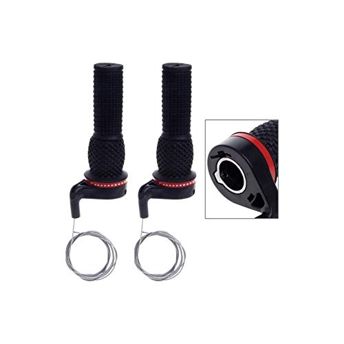 2Pcs Bicycle Bike Twist Grip Gear Shifter Handle Set, Mountain Bike Speed Shifter Reverse Rolling Stick Device Set, Bicycle Cycling 18/21 Speed Derailleur