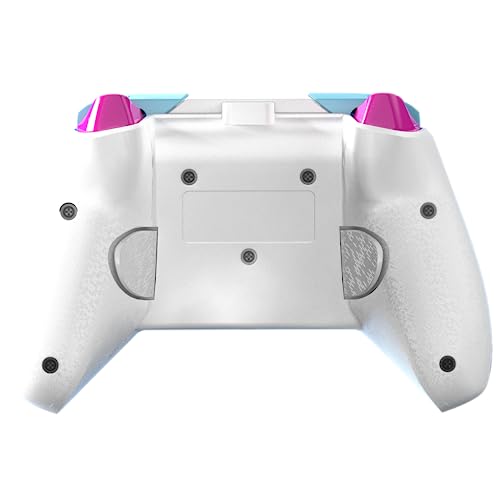 PDP Rematch Enhanced Wired Gaming Controller for Xbox Series X|S & Xbox One | Licensed for Xbox & PC, 2 Mappable Back Buttons, Adjustable Triggers, Audio Controls, Companion App, Gamepad, Australian Opal - color: Australian Opal, style: Controller