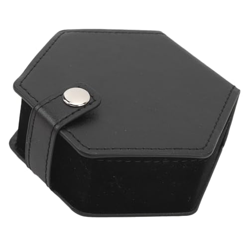 Portable PU Leather Dice Tray with Removable Slotted Insert Sponge Lined Dice Box Storage Holder Compatible with Board Game Accessories
