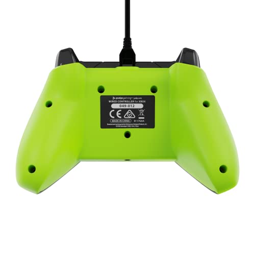 PDP Wired Controller Electric Black for Xbox Series X|S, Gamepad, Wired Video Game Controller, Gaming Controller, Xbox One, Officially Licensed - Xbox Series X - color: Electric Black