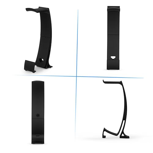 BRAINWAVZ Headphone Stand & Game Controller Holder – Sleek Headset Hanger & Gamepad Stand for Xbox, PlayStation, Legacy, Retro & More – (UGDS16) - color: UGDS16