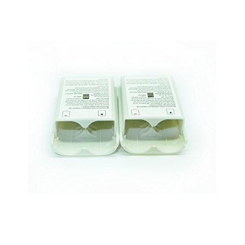 2x White Battery Cover For Microsoft Xbox 360 Wireless Controller