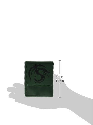 BCW LX Deck Case, Green - color: Green, size: 8.89 x 11.18 x 8.64 cm