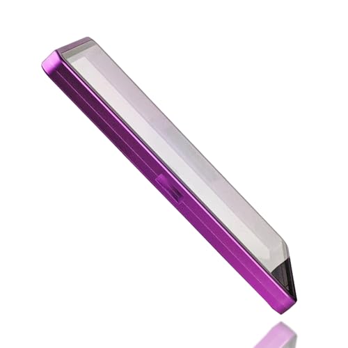 RedCap Magnetic Aluminum PSA Graded Card Holder 35PT Premium PSA Slab Protector Display Case with UV Resistant Glass Fits Standard PSA Graded Sports Trading Cards - Amethyst - color: Amethyst