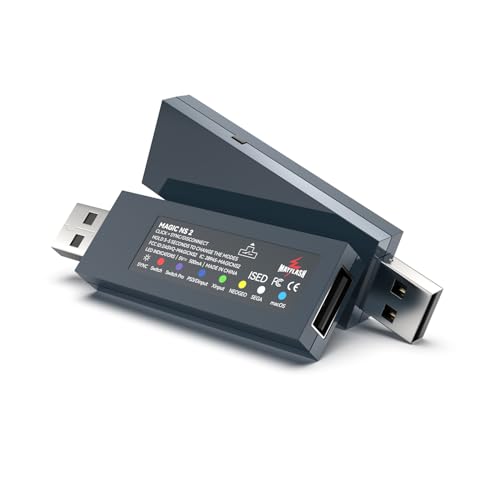 MAYFLASH Magic NS 2 Wireless Bluetooth USB Adapter for Switch/Switch 2, Windows, Raspberry Pi, Compatible with Xbox Series X & S, PS5 Controller and More - size: MAGIC NS 2