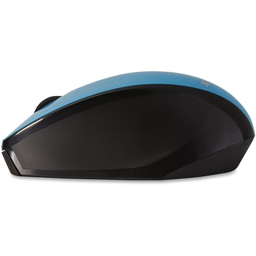 Verbatim Wireless Multi-Trac Mouse 2.4GHz with Nano Receiver - Ergonomic, Blue LED, Portable Mouse for Mac and Windows - Blue, 1" x 5.2" x 8.2" (97993) | Blue LED technology with nano receiver and wireless connection for navigation, portability and tracki