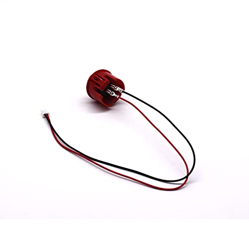 Arcity 20 Pc Arcade Button Wires Harness Cable - 11.81in, USB Encoder PCB, 2.8mm Terminals, Compatible with LED & Sanwa Style Buttons - color: 0.110 inch(2.8mm)-L:11.81in