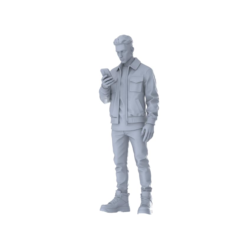 MRY-SFW 1/87 Urban Trendy Young Male Multi-Pose Six-Figure Set