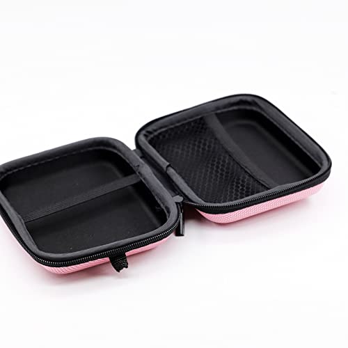 Carrying Pouch Bag Box Case for Gameboy Advance SP GBA SP Game Console Protective Bag Replacement (Pink) - color: Pink