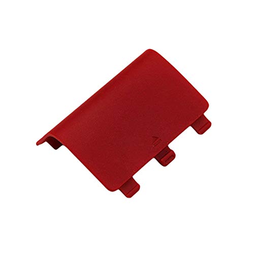 Battery Shell Lid Back Case Cover for Xbox One Wireless Controller Replacement (Red) - color: Red