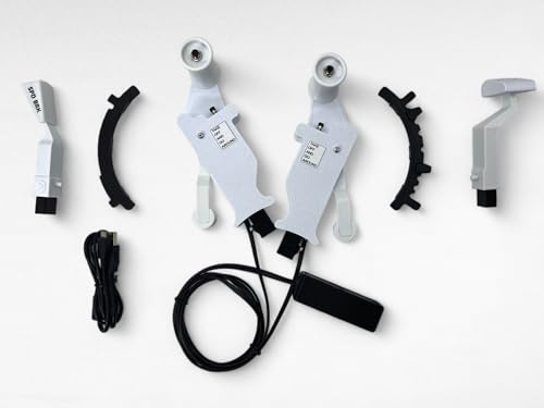 Boeing 737 White Thrust/Throttle Levers For Thrustmaster TCA Boeing Edition Throttle Quadrant