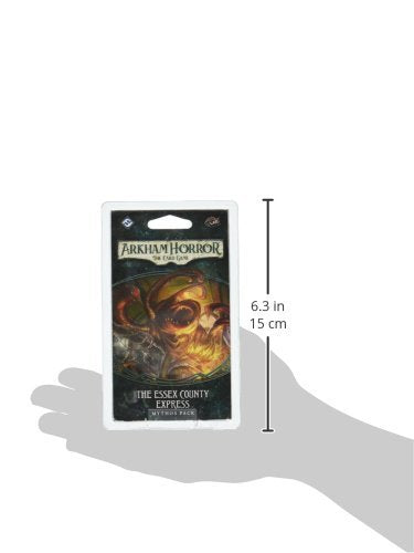 Arkham Horror The Card Game The Essex County Express MYTHOS PACK - A Haunting Journey! Cooperative Living Card Game, Ages 14+, 1-4 Players, 1-2 Hour Playtime, Made by Fantasy Flight Games - style: The Miskatonic Museum