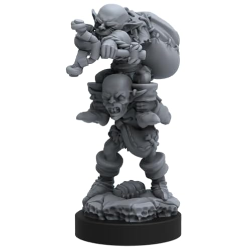 Epic Encounters: Labyrinth of The Goblin Tsar – 20 Unpainted Miniatures by Steamforged Games – Compatible with DND Dungeons and Dragons and Other Tabletop RPG TTRPG Games