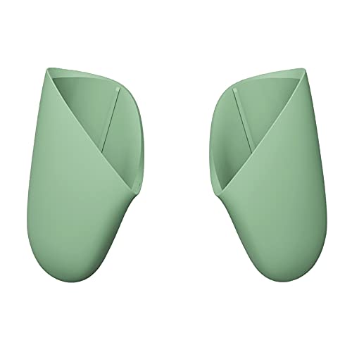 eXtremeRate Matcha Green Replacement Handle Grips for Nintendo Switch Pro Controller, DIY Custom Hand Grip Shell for Nintendo Switch Pro - Controller NOT Included - color: Matcha Green