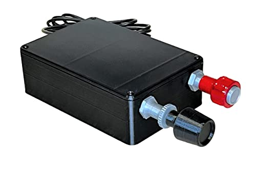Cessna Style Throttle & Mixture Flight Simulator Controls – Compatible with Microsoft Flight Simulator 2020, X-Plane and Prepar3D – Plug and Play for Flight Simulator Cockpit – FlightSimBravo Flight Sim