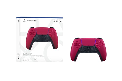PlayStation DualSense™ Wireless Controller – Cosmic Red - For PS5, PC, MAC & Mobile (Renewed) - color: Cosmic Red