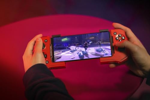 Turtle Beach Atom Mobile Game Controller with Bluetooth for Cloud Gaming on Android Mobile Devices with Compact Shape, Console Style Controls & Low Latency Bluetooth - Red - color: Red