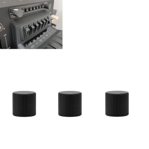3 Pack Flight Simulator Control Knob Set compatible with Honeycomb Bravo Throttle Quadrant,Position Indicator for Home Cockpit Aviation Sim Controls