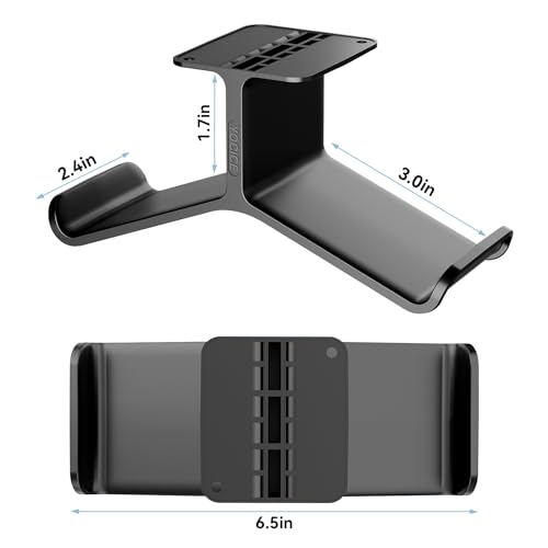 Controller Holder,Headphone Stand Headset and Controller Stand Under Desk Controller Holder with Strong Double Sided Tape Universal Design for Xbox ONE, PS5, PS4, PC