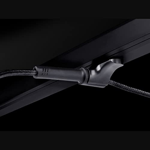 Bungee Flexible Cord Clip Wire Cable Gaming Mice Cable Holder Line Fixer Black