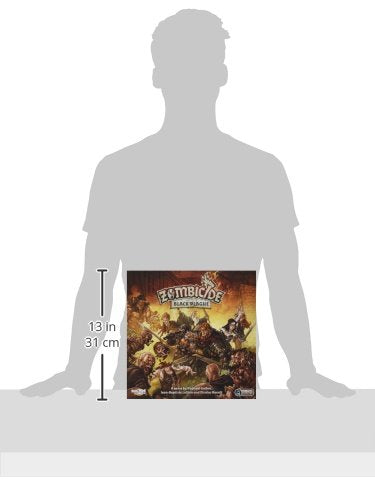 CMON Zombicide: Black Plague - Medieval Fantasy Zombie Board Game - Cooperative Strategy Game with Tabletop Miniatures, Ages 14+, 1-6 Players, 1 Hour Playtime