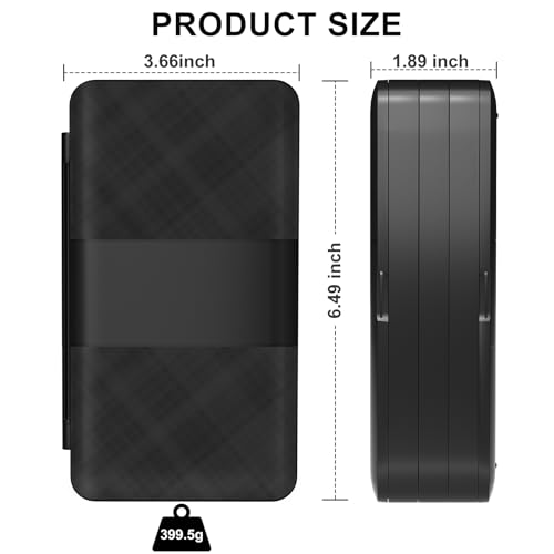 iPLYGAM Switch Game Case Holder for Nintendo Switch 2/OLED/Lite with 96 Cartridge Slots and 160 Micro SD Card Storage, Portable Game Protective Organizer Traveler Gift Accessories