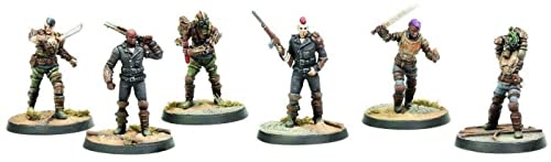 Modiphius Fallout Wasteland Warfare Raiders, Scavvers & Psychos Fallout Minis - style: Scavvers & Psychos