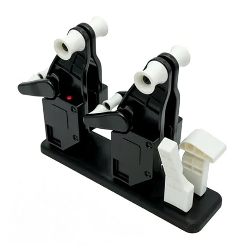 Flight Simulator Throttle Lever Stand Compatible with Honeycomb Bravo DaniSim Controls, Desktop Organized Display Base for Flight Sim Cockpit Setup, Stable and Compact Controller Holder