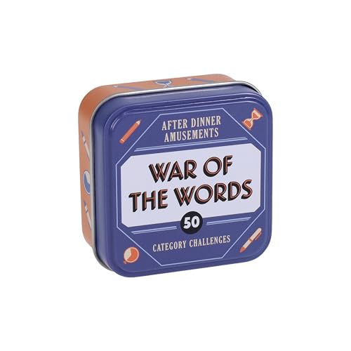 After Dinner Amusements: War of The Words - 50 Game Prompts
