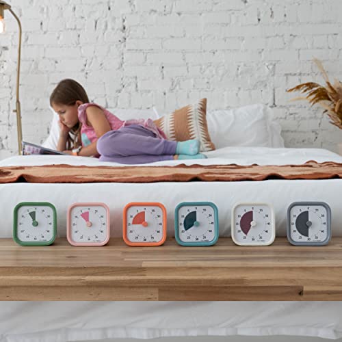 TIME TIMER Home MOD – 60-Minute Visual Timer, Home Edition, Silent Operation, for Homeschool Supplies, Study, Office & Meetings (Fern Green) - color: Fern Green, style: Timer
