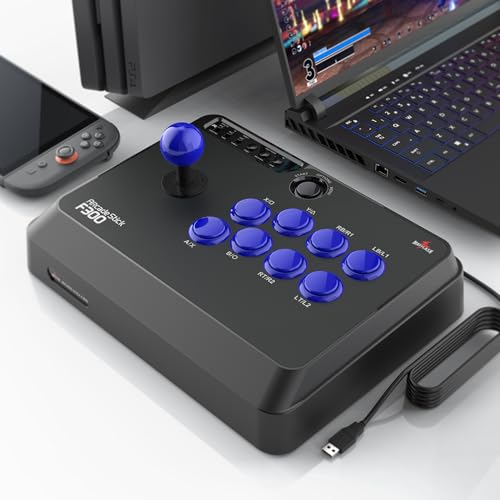 MAYFLASH F300 Arcade Fight Stick Joystick for Switch/Switch 2, PS4, PS3, Xbox Series S/X, Xbox One, Xbox 360, macOS, Windows, Steam Deck and more