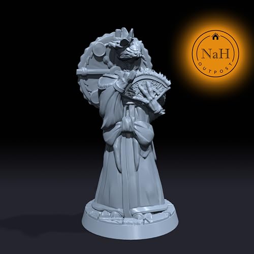 Generic Jadewhisper, Mistress of Deception | Mantis Courtesan | Insect Miniature for Tabletop Games Like D&D and War Gaming Large, Gray, 02M005.1-5162 - size: Large