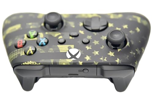Wireless Custom Controller Compatible with PC, Windows 10+, Series X/S & One (Series X/S Camo Flag) - color: Series X/S Camo Flag