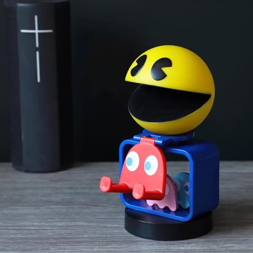 Cableguys Pac-Man Phone Holder & Controller Stand – Officially Licensed Retro Gaming Collectible Device Organizer