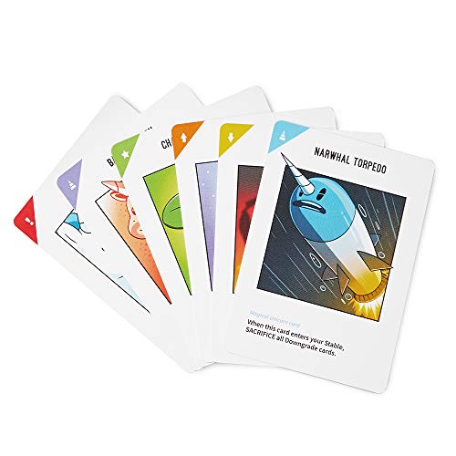 Unstable Games Unstable Unicorns Card Game - Strategy Party Game for 2-8 Players, Ages 8 and Up - Funny Family Game Night Card Game from the Creators of Here to Slay - style: Unstable Unicorns Base game