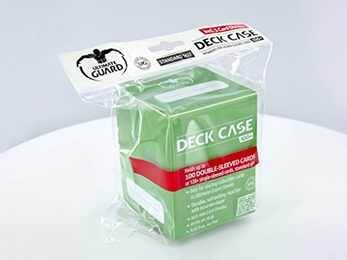 Deck Box (100 Cards), Green - color: Green
