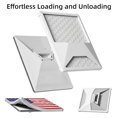 Starlink Mini Protective Cover, Hailproof Liquid Silicone Case, Flag | Waterproof Anti-Scratch Silicone Protective Cover, Starlink Mini Accessory for Roof Mount, Car & RV Camping - color: American Flag