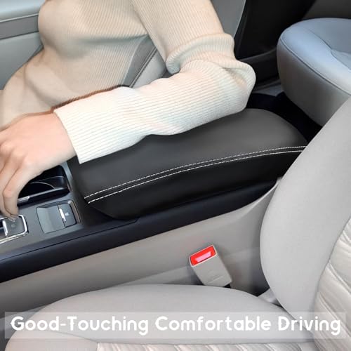 ramuel Center Console Armrest Cover for Ford Fusion 2017 2018 2019 2020 | Anti-Scratch ,Non-Slip ,PU Leather ,Easy Install - size: for Fusion 2017 2018 2019 2020