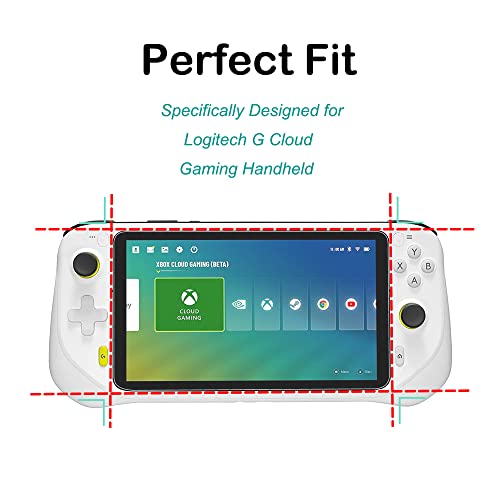 Matte Tempered Glass Compatible with Logitech G Cloud Anti Glare Screen Protector 2 Pack Designed for G Cloud Gaming Handheld Console Anti Reflection Screen Guard