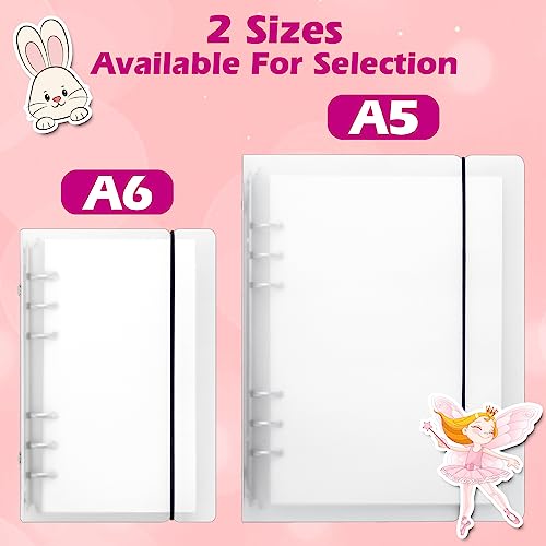SUNEZLGO Reusable Sticker Album with 100 Sheets, Collecting Book with Pockets, A5 - size: A5