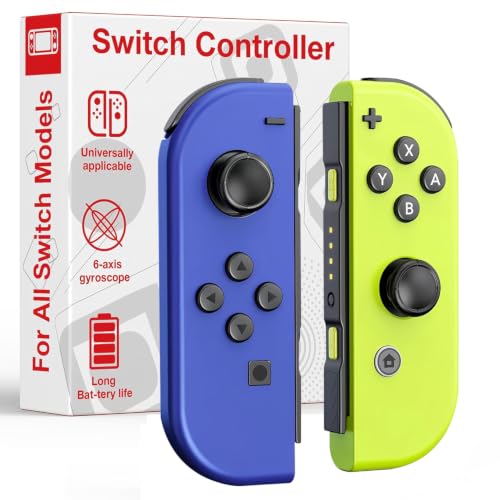 XYCZXIKEC Replacement for Nintendo Switch Controller, Switch Wireless Controllers Compatible with Switch/Lite/OLED, Support Motion Control/Dual Vibration/Wake-up (B-Y) - color: B-Y