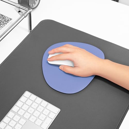 GREEDY FARMERS Mouse pad, Non-Slip Washable Waterproof Computer Mouse pad (Smurf Blue) - color: Smurf Blue