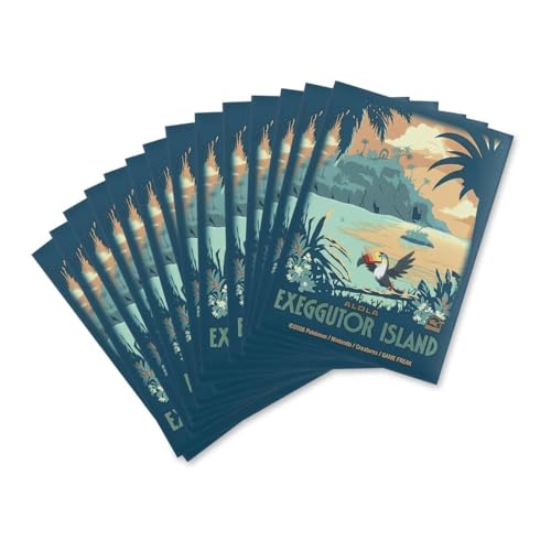 Pokémon Center: Alola Explore Pokémon Premium Card Sleeves (65 Sleeves)