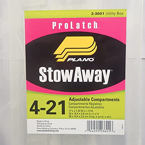 Plano Prolatch Stowaway Storage Case - size: One Size, style: 3600 Thin