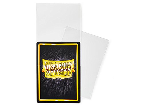 Dragon Shield Perfect Fit Inner Card Sleeves Standard Size (100 CT) – PVC-Free Polypropylene Double-Sleeve Protection Compatible with Pokemon, One Piece & Magic The Gathering – Clear