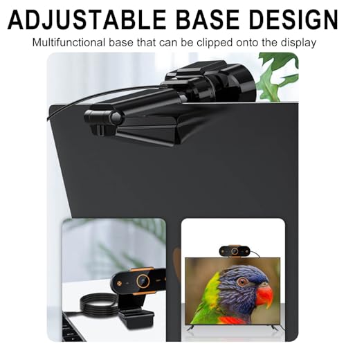 Streaming Camera 1080p HD Webcam with Microphone,Fast Auto Focus,110° Wide Angle, Auto Light Correction, USB Pc Camera Webcam for Pc Gaming Computer Web Cameras for Desktop Computer Accessories